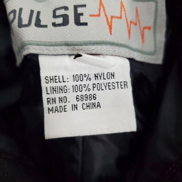 Pulse Men’s Black Waterproof Lightly Insulated Zip-Vent Snow Pants Size Small - Picture 11 of 16